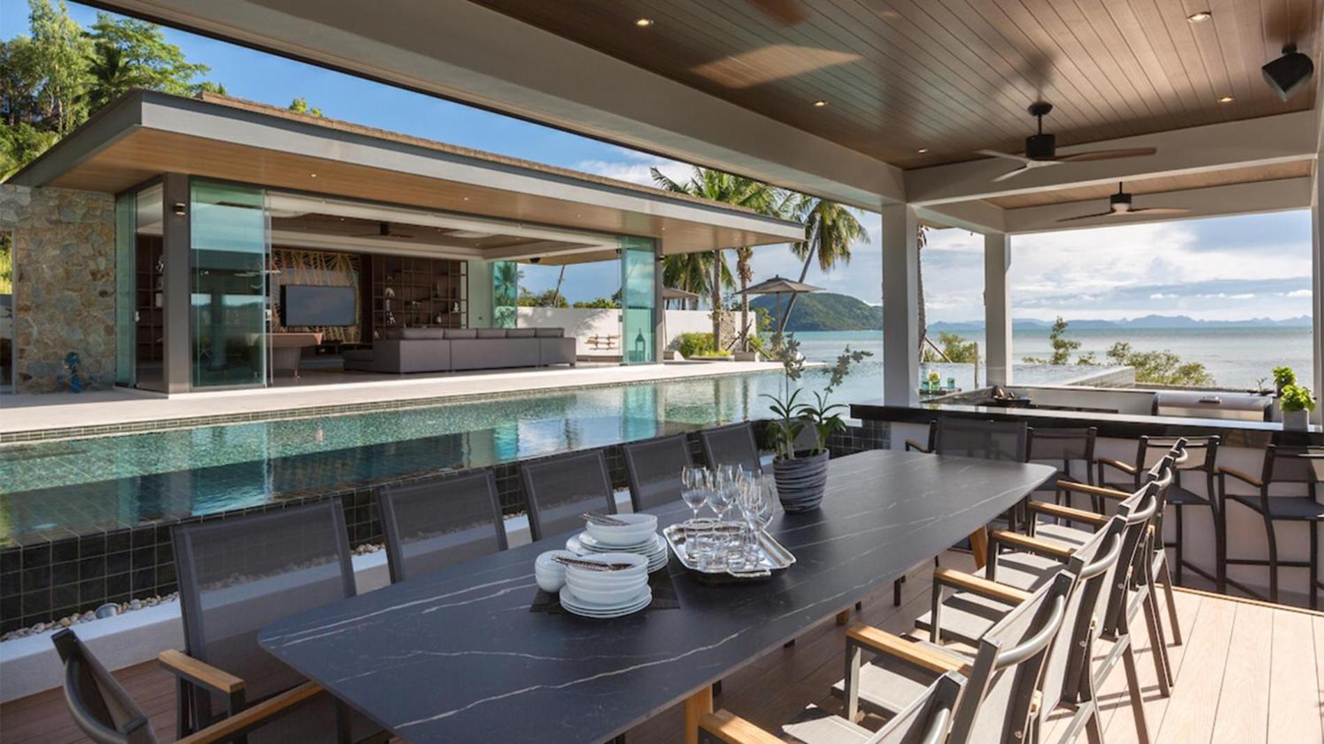 Laem Sor Exclusive Sea Renity A Beachfront Villa Retreat Sleeps 12 Adults And 6 Kids מראה חיצוני תמונה